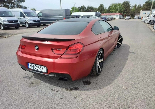 BMW Seria 6 cena 129900 przebieg: 74000, rok produkcji 2012 z Świnoujście małe 529